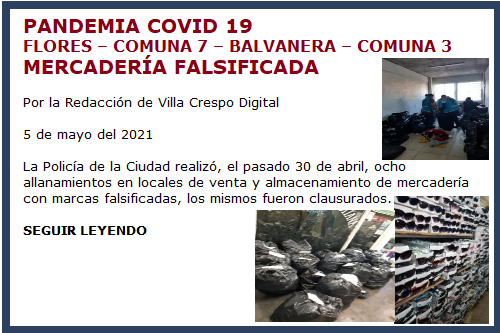 MERCADERIA FALSIFICADA